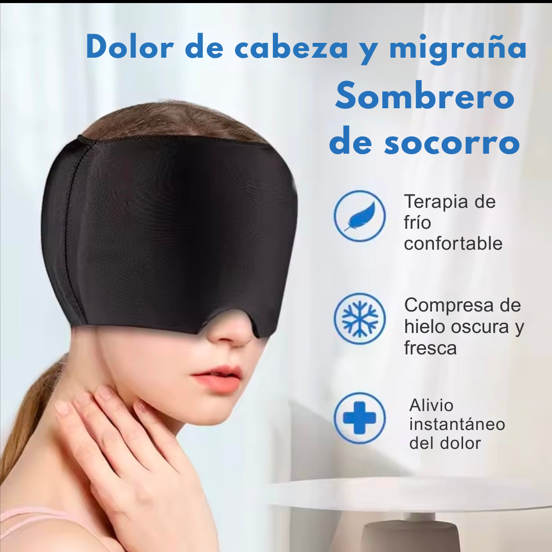 MASCARA DE GEL PARA LA MIGRAÑA