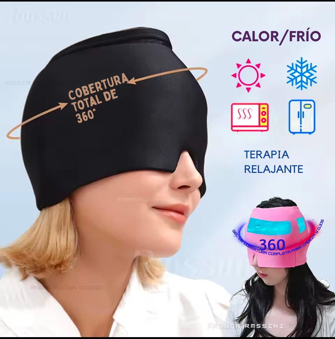 MASCARA DE GEL PARA LA MIGRAÑA